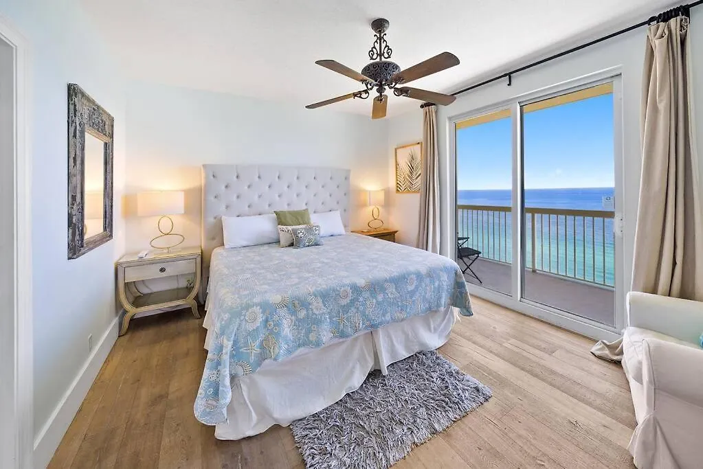 Calypso 2109 West Corner Unit With Incredible Gulf Views For Miles Villa Panama City Beach