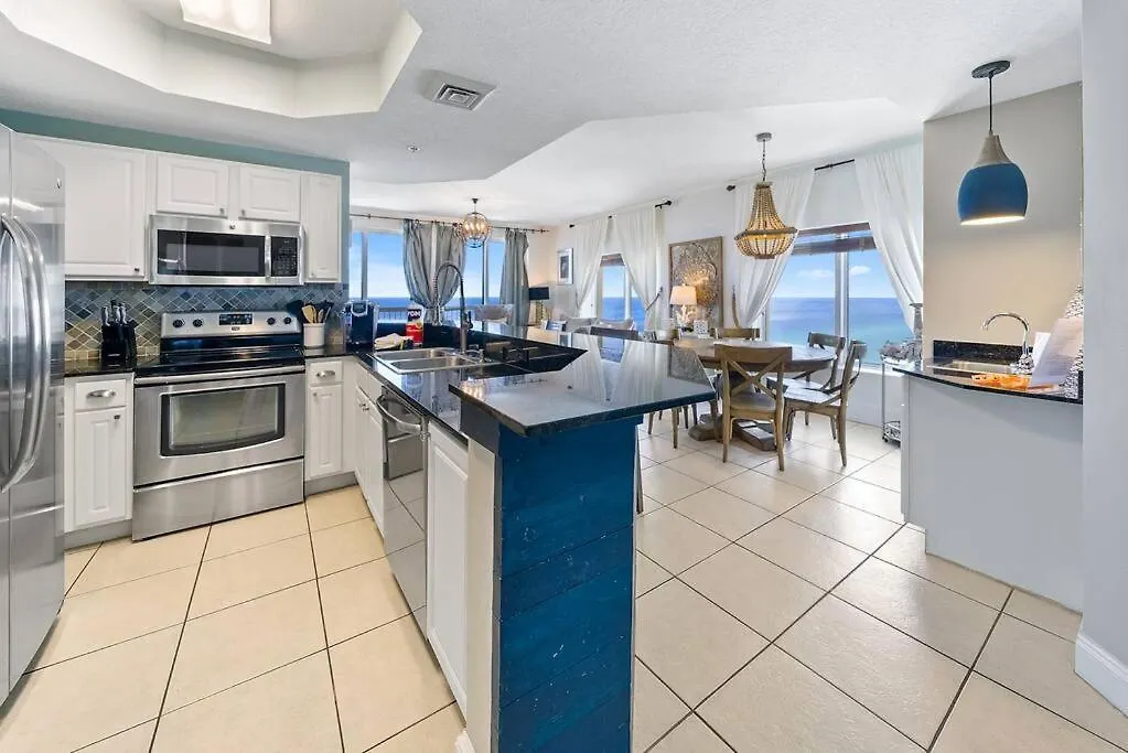 Vila Calypso 2109 West Corner Unit With Incredible Gulf Views For Miles Panama City Beach Prázdninový dům
